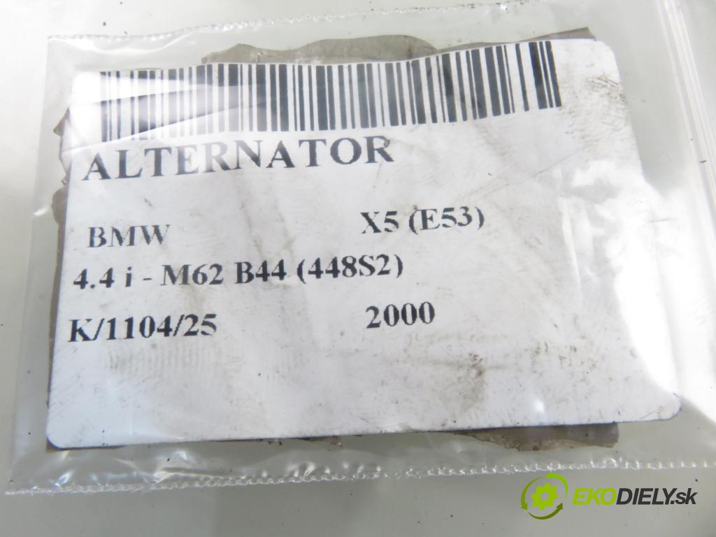BMW X5 (E53) SUV 2000 210,00 4.4 i - M62 B44 (448S2) 4398,00 Alternátor 0986041750 (Alternátor)