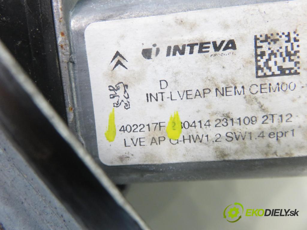 CITROEN C3 II (SC_) HB 2000 50,00 1.0 VTi 68 - ZMZ (EB0) 999,00 mechanismus oken 402217F