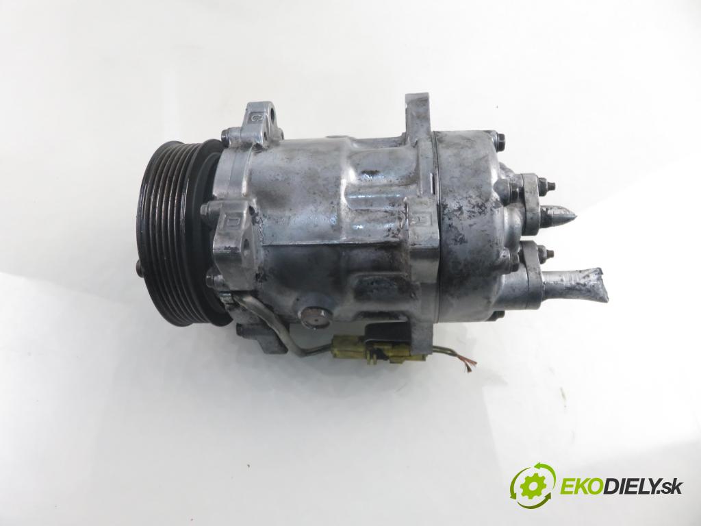 PEUGEOT PARTNER Skrzynia (5_, G_) FURGON 2006 66,00 2.0 HDi - RHY (DW10TD) 1997,00 KOMPRESOR: klimatizácie  (Kompresor klimatizácie)