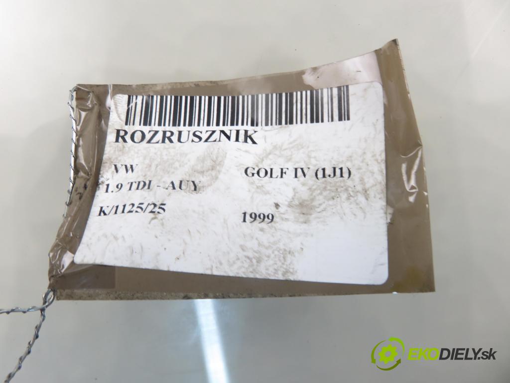 VW GOLF IV (1J1) HB 1999 85,00 1.9 TDI - AUY 1896,00 Štartér 0001125018 ; 02M011023A (Štartér)