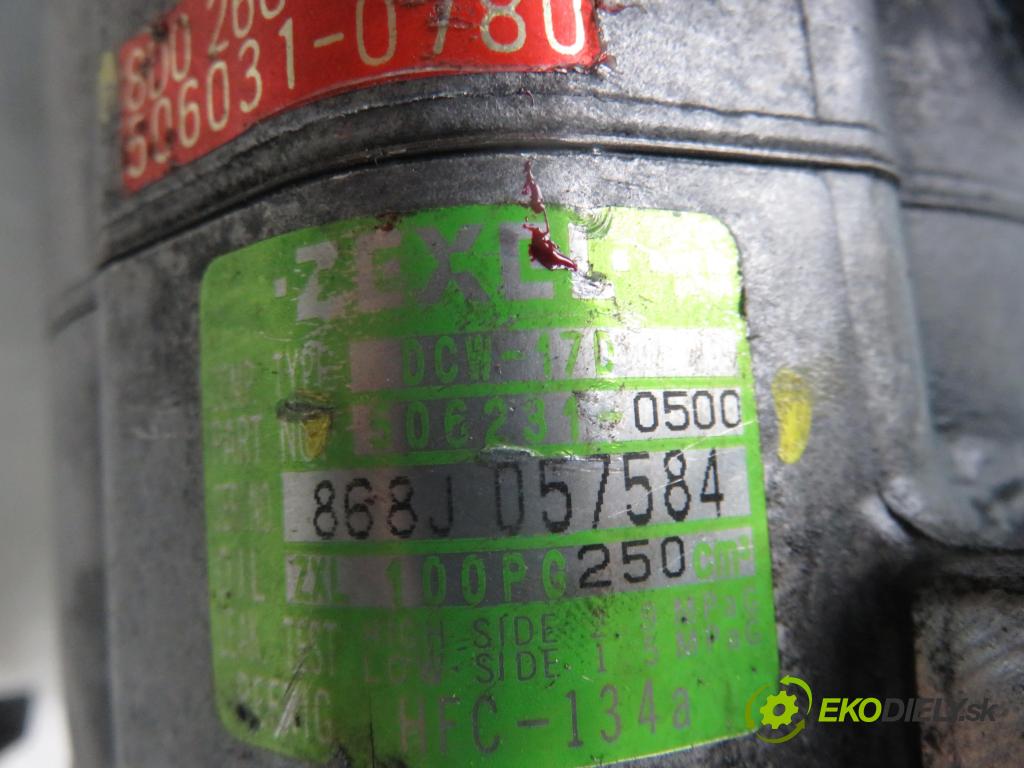 VW PASSAT B5 Variant (3B5) KOMBI 1998 81,00 1.9 TDI 110 - AFN 1896,00 KOMPRESOR: klimatizácie 5062310500 ; 8D0260805D (Kompresor klimatizácie)