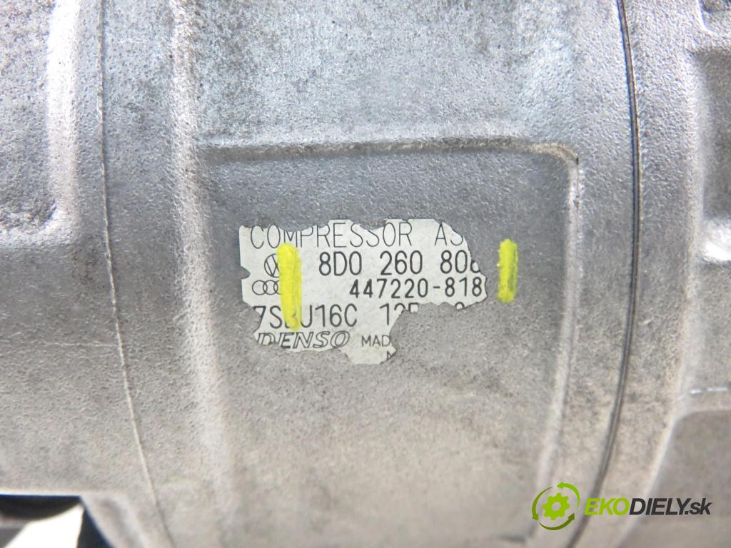 AUDI A4 Avant (8D5, B5) KOMBI 2001 85,00 1.9 TDI - AJM 1896,00 KOMPRESOR: klimatizácie 4472208180 ; 8D0260808 (Kompresor klimatizácie)