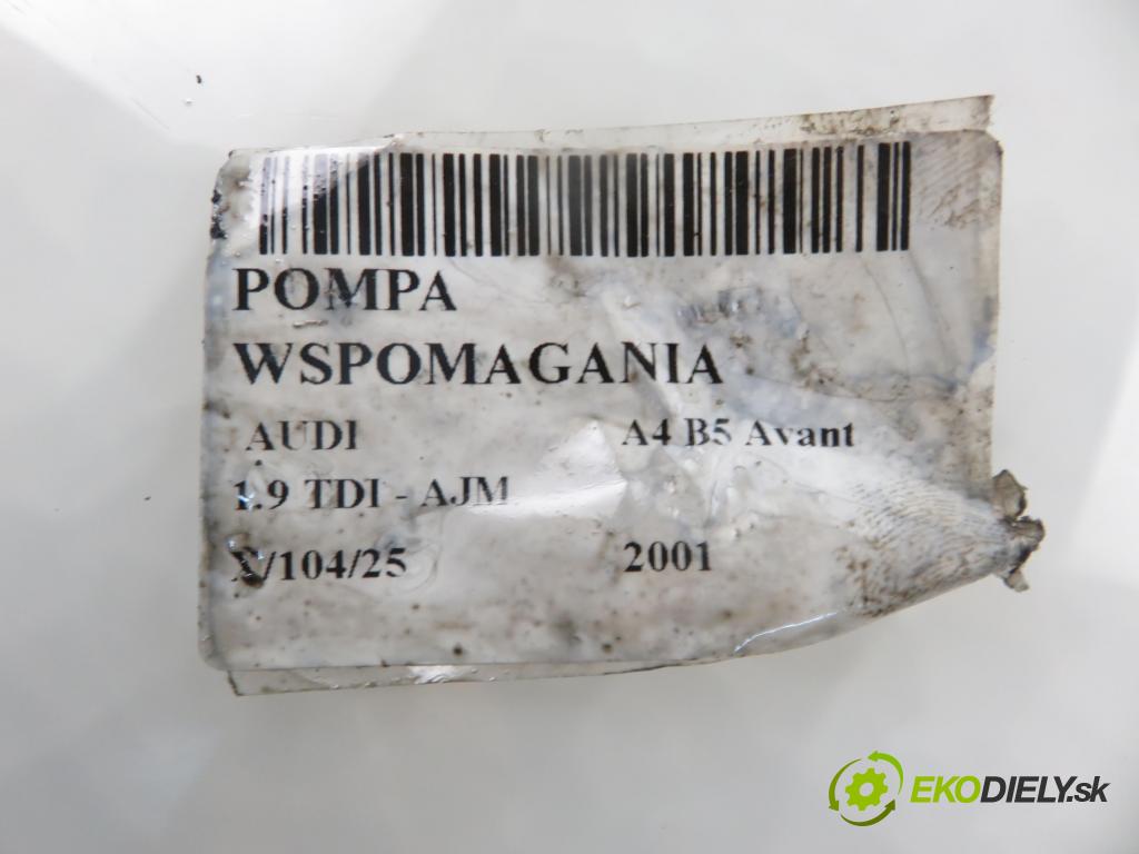AUDI A4 Avant (8D5, B5) KOMBI 2001 85,00 1.9 TDI - AJM 1896,00 Pumpa servočerpadlo 8D0145177Q (Servočerpadlo)