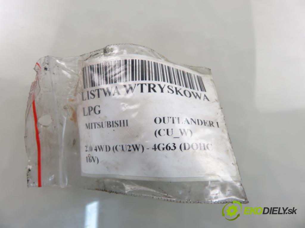 MITSUBISHI OUTLANDER I (CU_W) SUV 2003 100,00 2.0 4WD (CU2W) - 4G63 (DOHC 16V) 1997,00 Lišta vstrekovacia LPG 09SQ99020002G ; 67R010085