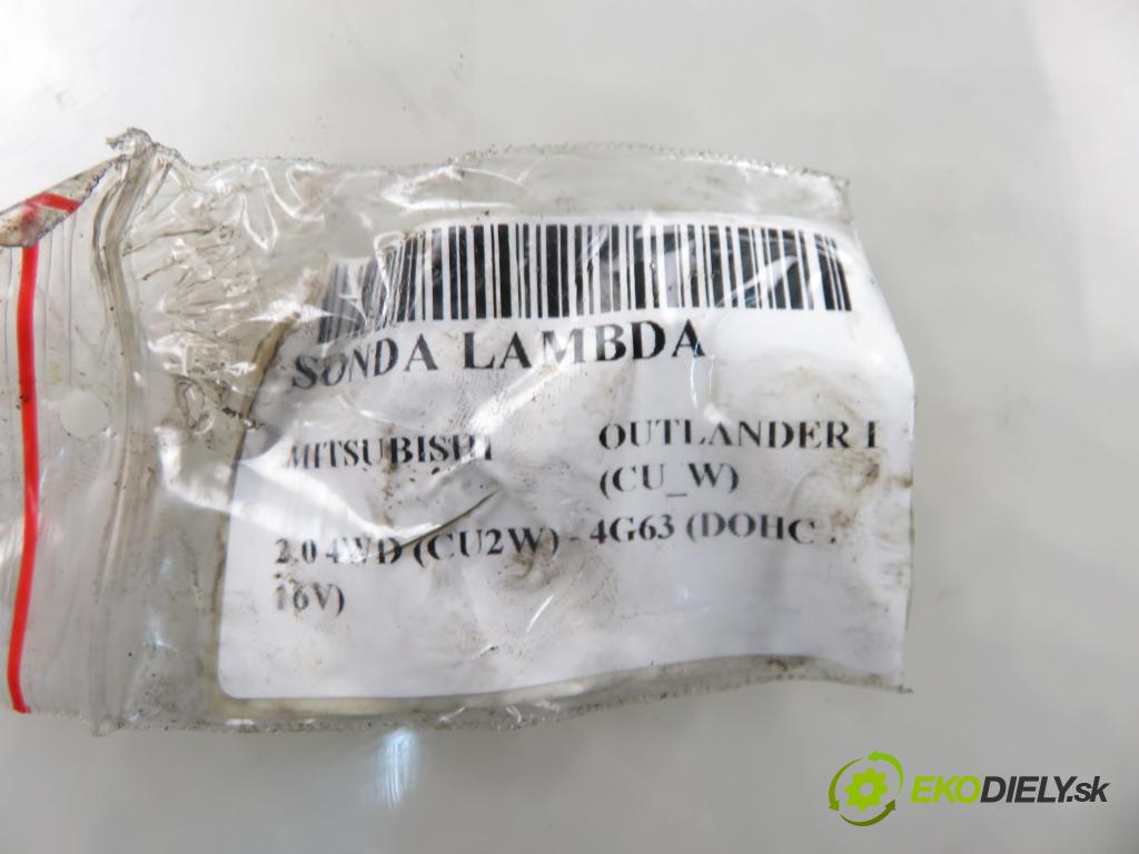 MITSUBISHI OUTLANDER I (CU_W) SUV 2003 100,00 2.0 4WD (CU2W) - 4G63 (DOHC 16V) 1997,00 sonda lambda 2340008861 (Lambda sonda)