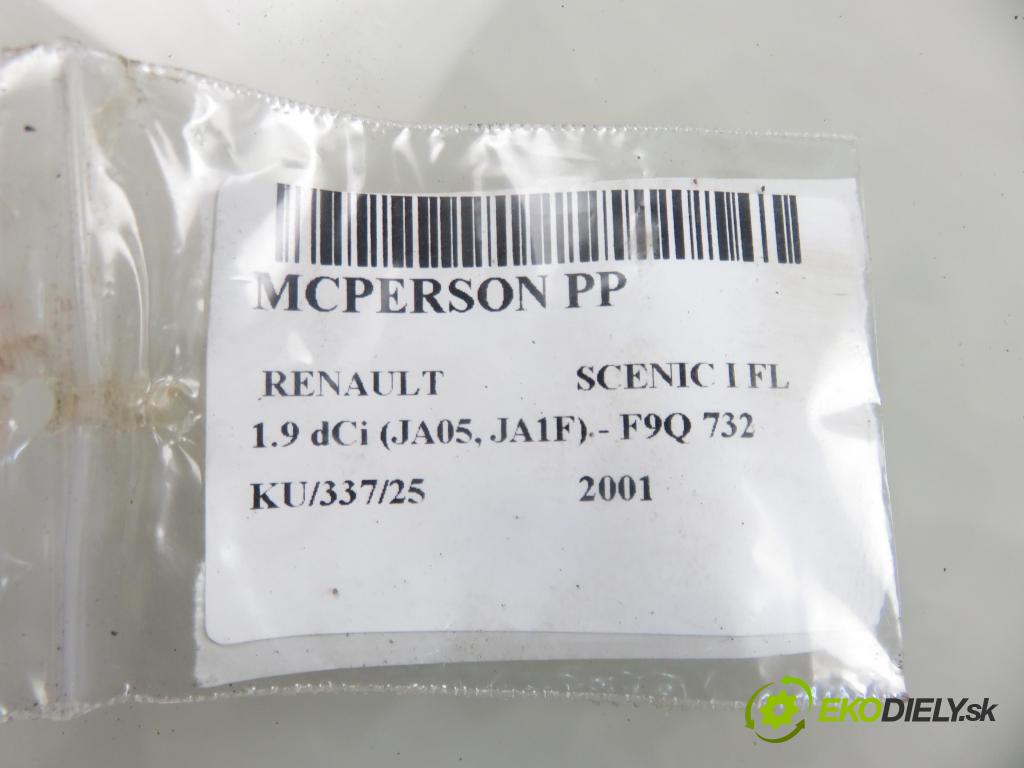 RENAULT SCENIC I (JA0/1_) MINIVAN 2001 75,00 1.9 dCi 102 - F9Q 732 1870,00 MCPERSON PP 