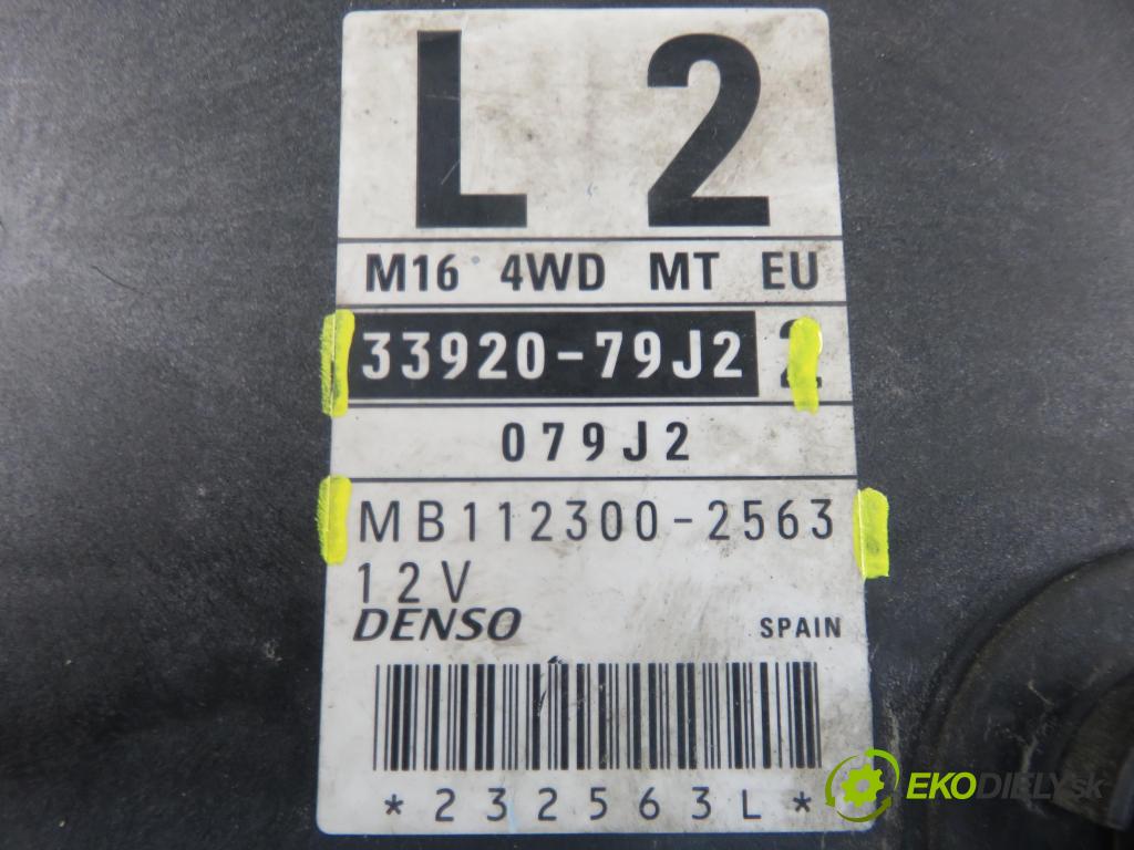 SUZUKI SX4 (EY, GY) CROSSOVER 2008 79,00 1.6 VVT 4x4 (RW 416) 107 - M16A 1586,00 Riadiaca jednotka Motor 3392079J2 ; MB1123002563