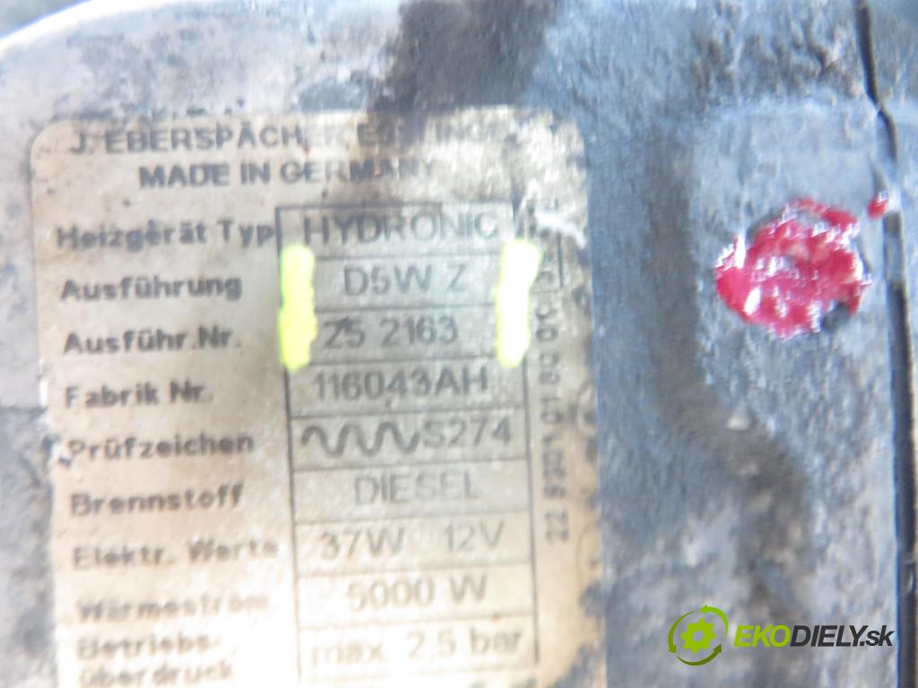 VW SHARAN (7M8, 7M9, 7M6) MINIVAN 2002 85,00 1.9 TDI PD 115 - AUY 1896,00 Webasto 7M3815071A ; YM2118K463CA ; D5WZ (Webasto (nezávislé topení))