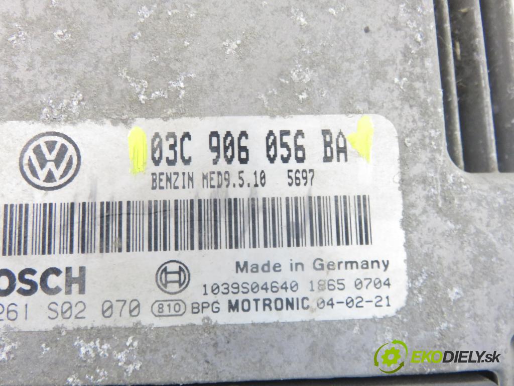 VW GOLF V (1K1) HB 2004 85,00 1.6 FSI - BAG 1598,00 Riadiaca jednotka Motor 03C906056BA