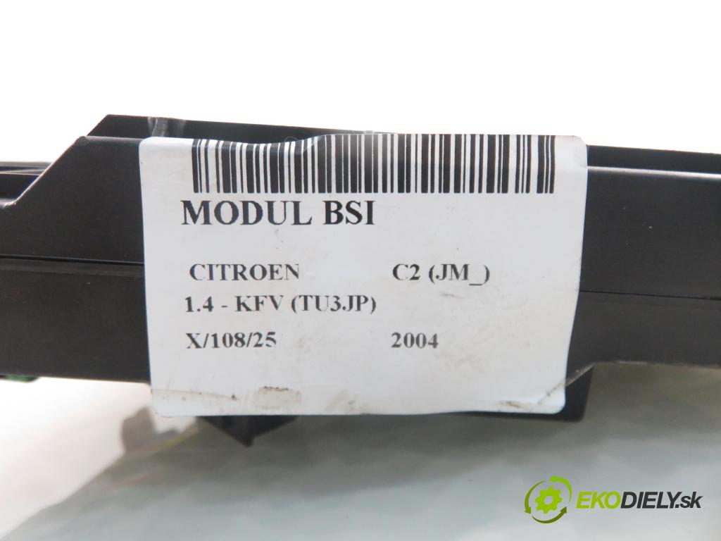 CITROEN C2 (JM_) HB 2004 50,00 1.4 - KFV (TU3JP) 1360,00 MODUL BSI S118085200L ; 9653667380