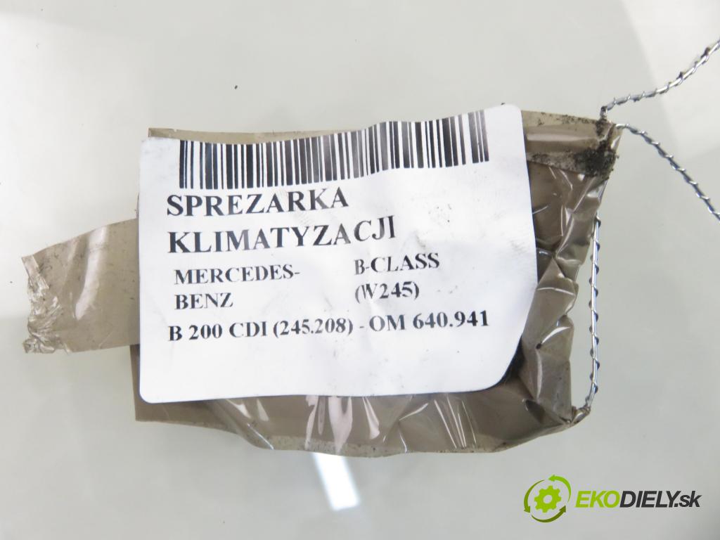 MERCEDES-BENZ KLASA B Sports Tourer (W245) HB 2007 103,00 B 200 CDI (245.208) -  140 OM 640.941 1991,00 KOMPRESOR: klimatizácie A0022301411 (Kompresor klimatizácie)