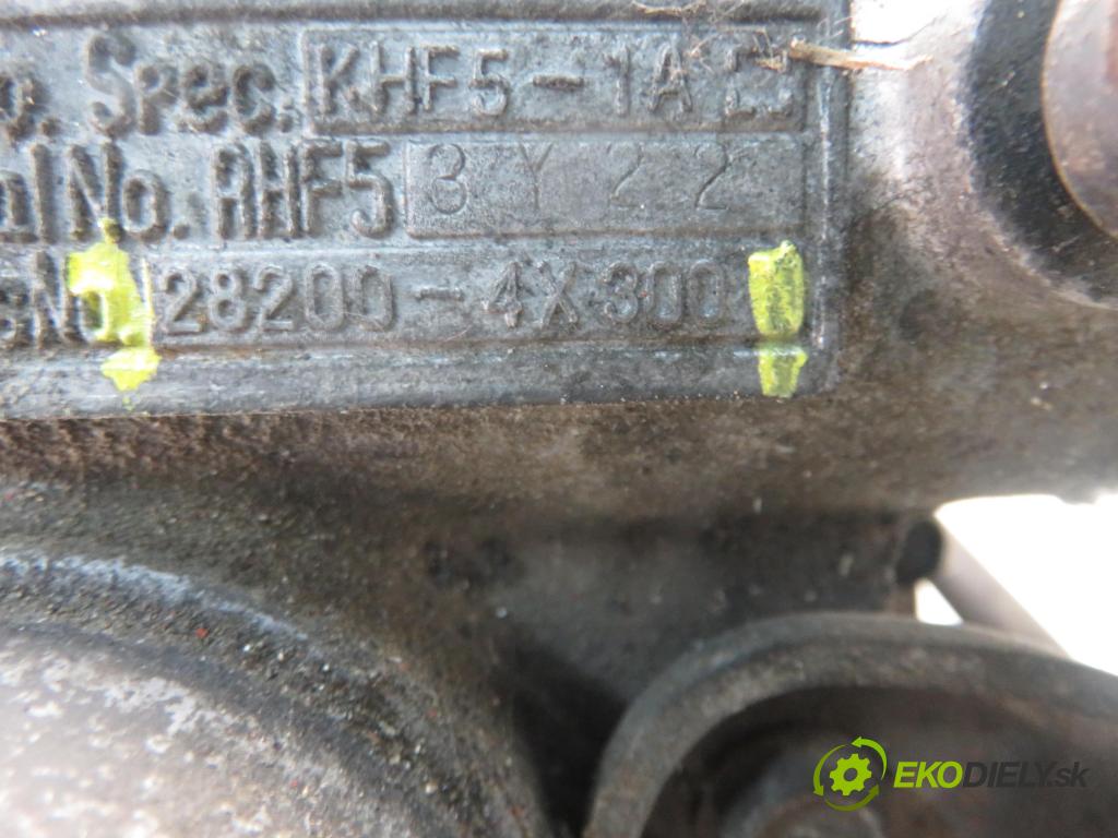 KIA CARNIVAL II (GQ) MINIVAN 2004 106,00 2.9 CRDi - J3 2902,00 RYCHLONABÍJEČKA: 282004X300 (Kompletní turbodmychadlo)