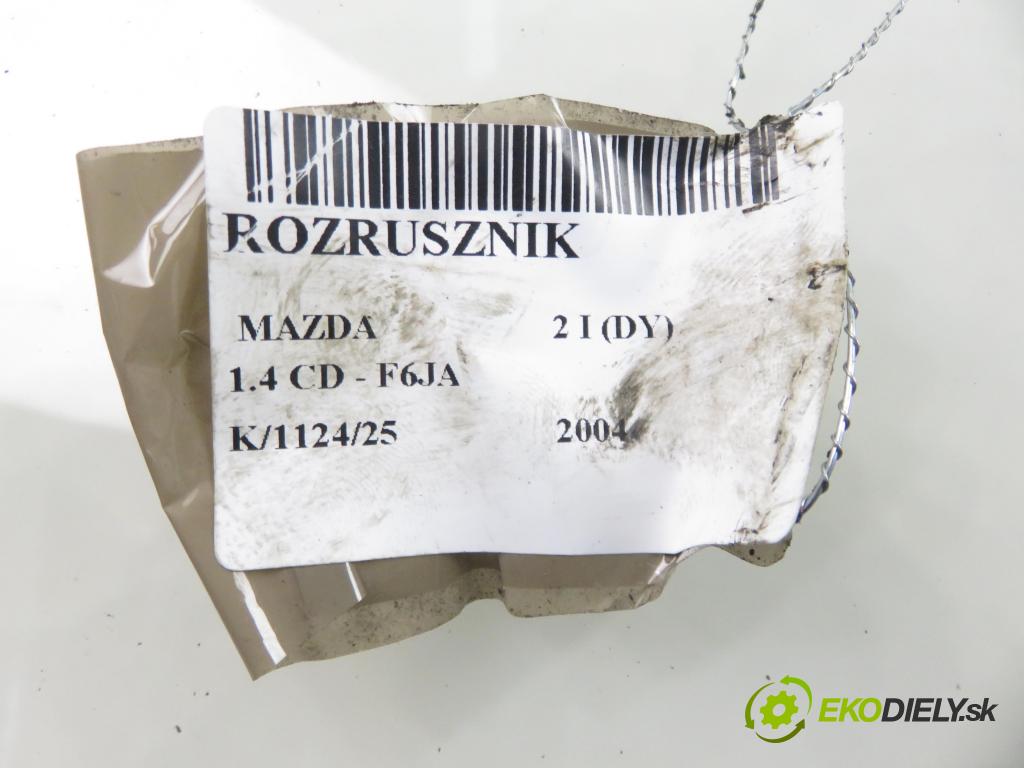MAZDA 2 (DY) HB 2004 50,00 1.4 CD - F6JA 1399,00 startér 2S6U11000EB (Startér)