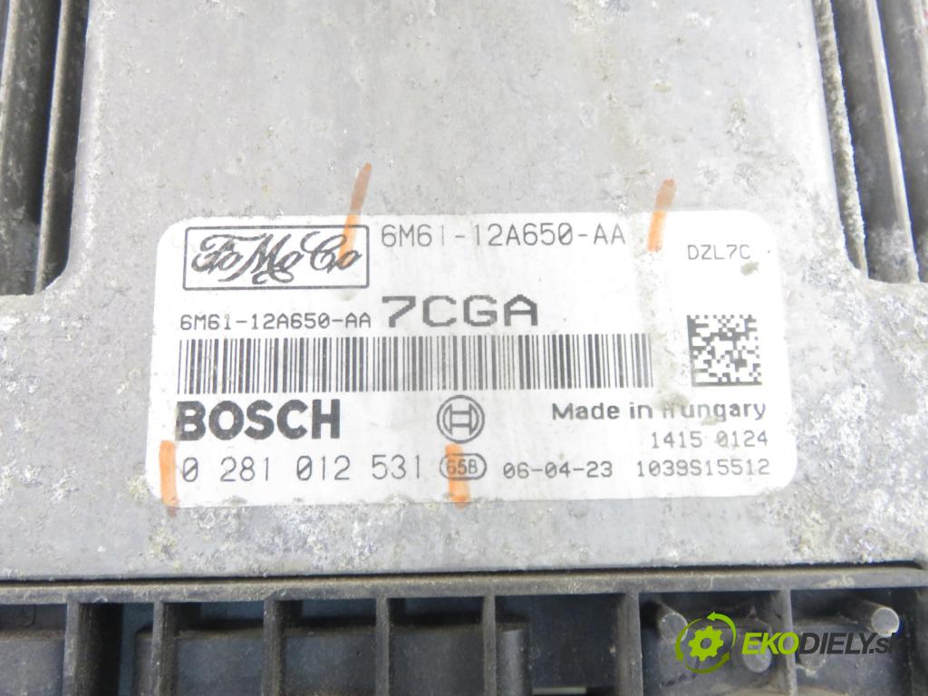 MAZDA 3 (BK) HB 2007 66,00 1.6 MZ-CD - Y406 1560,00 Riadiaca jednotka Motor 6M6112A650AA ; 0281012531