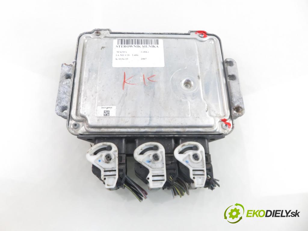 MAZDA 3 (BK) HB 2007 66,00 1.6 MZ-CD - Y406 1560,00 Riadiaca jednotka Motor 6M6112A650AA ; 0281012531
