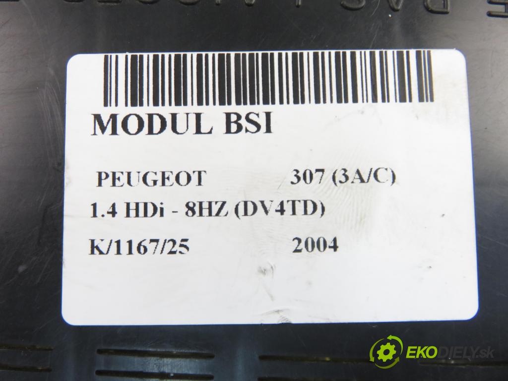PEUGEOT 307 (3A/C) HB 2004 50,00 1.4 HDi - 8HZ (DV4TD) 1398,00 MODUL BSI 9651197080A