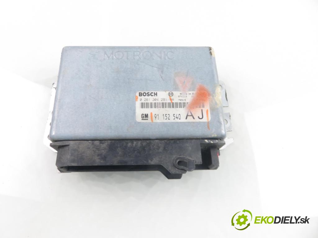 OPEL FRONTERA A Sport (5_SUD2) TERENOWY 1997 85,00 2.0 i (52SUD2, 55SUD2) - X 20 SE 1998,00 Riadiaca jednotka Motor 0261204291 ; 91152540AJ