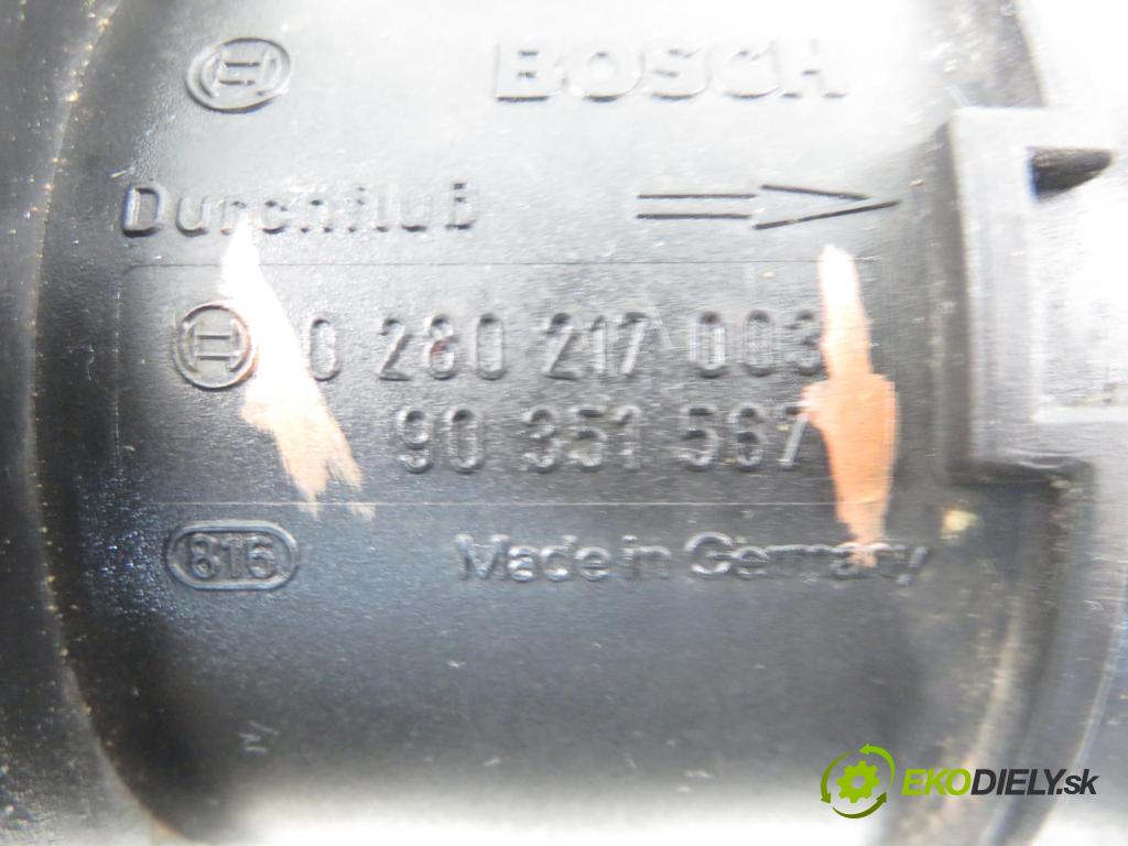 OPEL FRONTERA A Sport (5_SUD2) TERENOWY 1997 85,00 2.0 i (52SUD2, 55SUD2) - X 20 SE 1998,00 váha vzduchu vzduchu 0280217003 ; 90351567