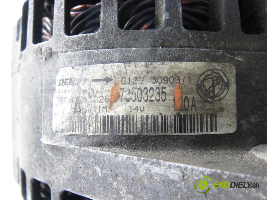 FIAT STILO Multi Wagon (192_) KOMBI 2004 103,00 1.9 JTD 16V 140 - 192 A5.000 1910,00 Alternátor 73503235 (Alternátor)