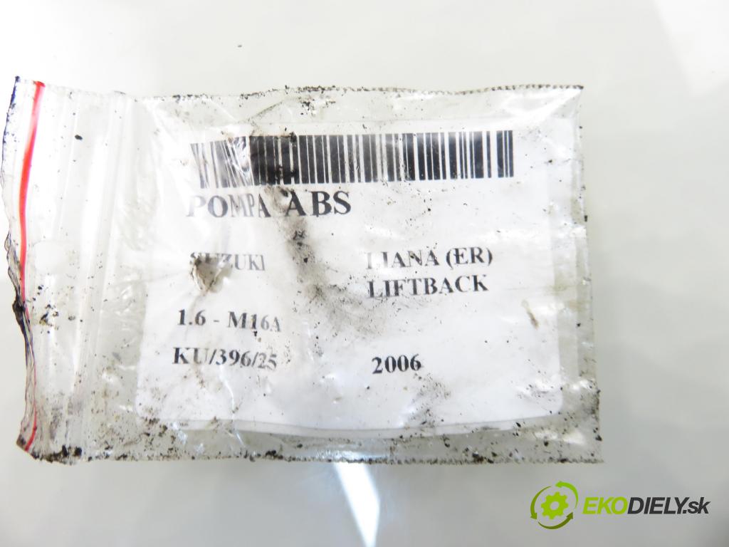 SUZUKI LIANA (ER) HB 2006 79,00 1.6 - M16A 1586,00 Pumpa ABS 06210901613 ; 5WK84121 (Pumpa ABS)