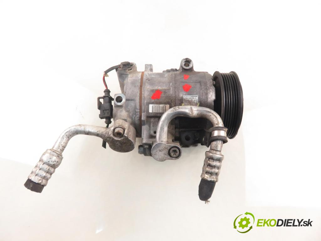 SEAT IBIZA III (6L1) HB 2006 74,00 1.9 TDI - AXR 1896,00 KOMPRESOR: klimatizácie 6Q0820803J (Kompresor klimatizácie)