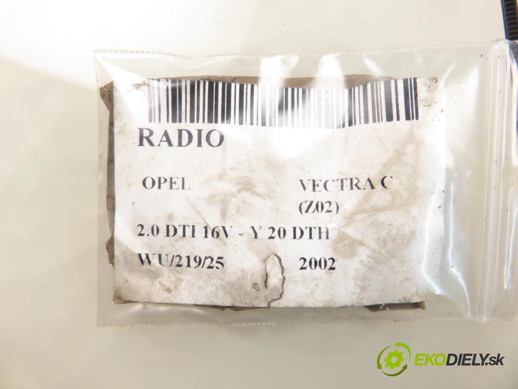 OPEL VECTRA C (Z02) SEDAN 2002 74,00 2.0 DTI 16V 101 - Y 20 DTH 1995,00 RADIO CD 24441224