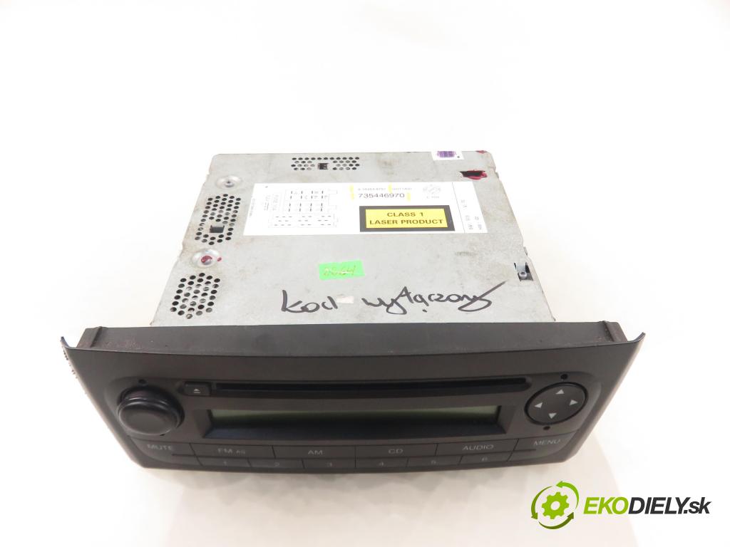 FIAT GRANDE PUNTO (199_) HB 2007 57,00 1.4 - 350 A1.000 1368,00 RADIO CD 735446970 ; 9184538751
