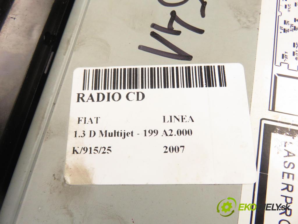 FIAT LINEA (323_) SEDAN 2007 0,00 1.3 D Multijet - 199 A2.000 1248,00 RADIO CD 7354423440