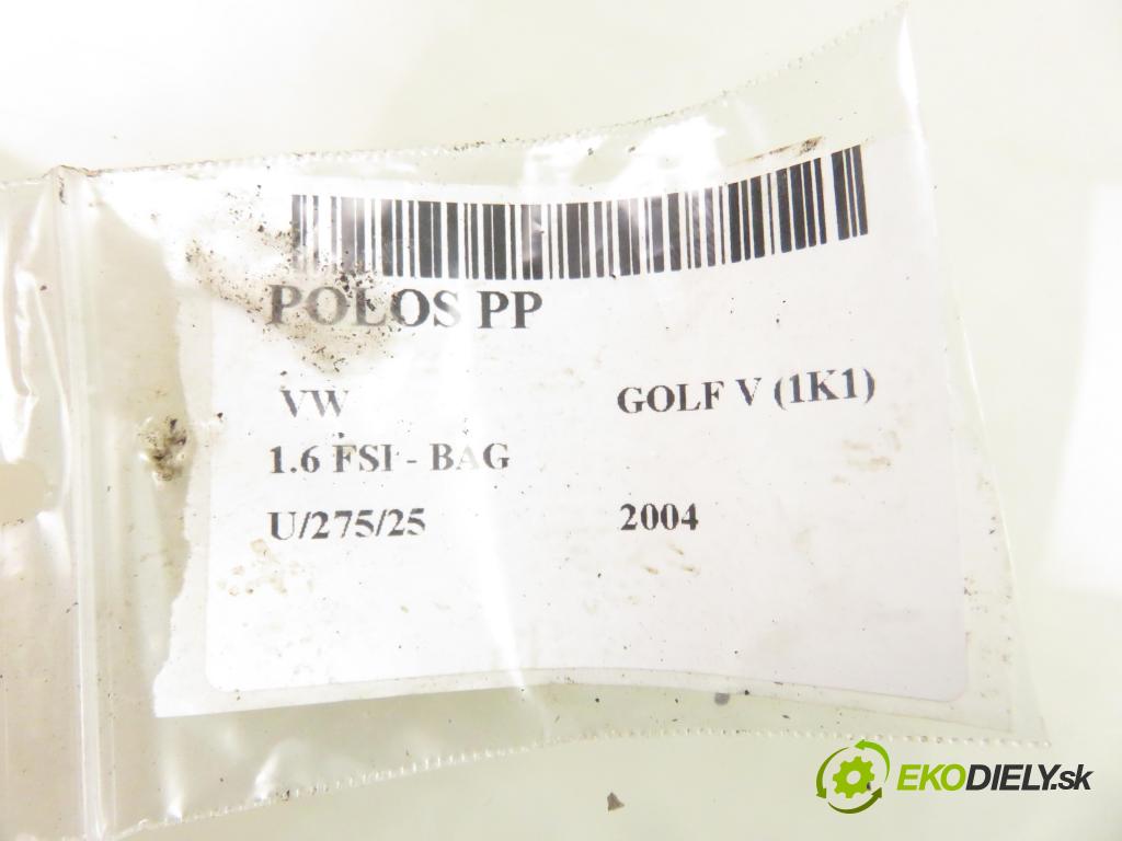 VW GOLF V (1K1) HB 2004 85,00 1.6 FSI - BAG 1598,00 Poloos PP 