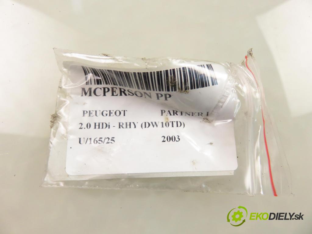 PEUGEOT PARTNER Skrzynia (5_, G_) FURGON 2003 66,00 2.0 HDi - RHY (DW10TD) 1997,00 MCPERSON PP 