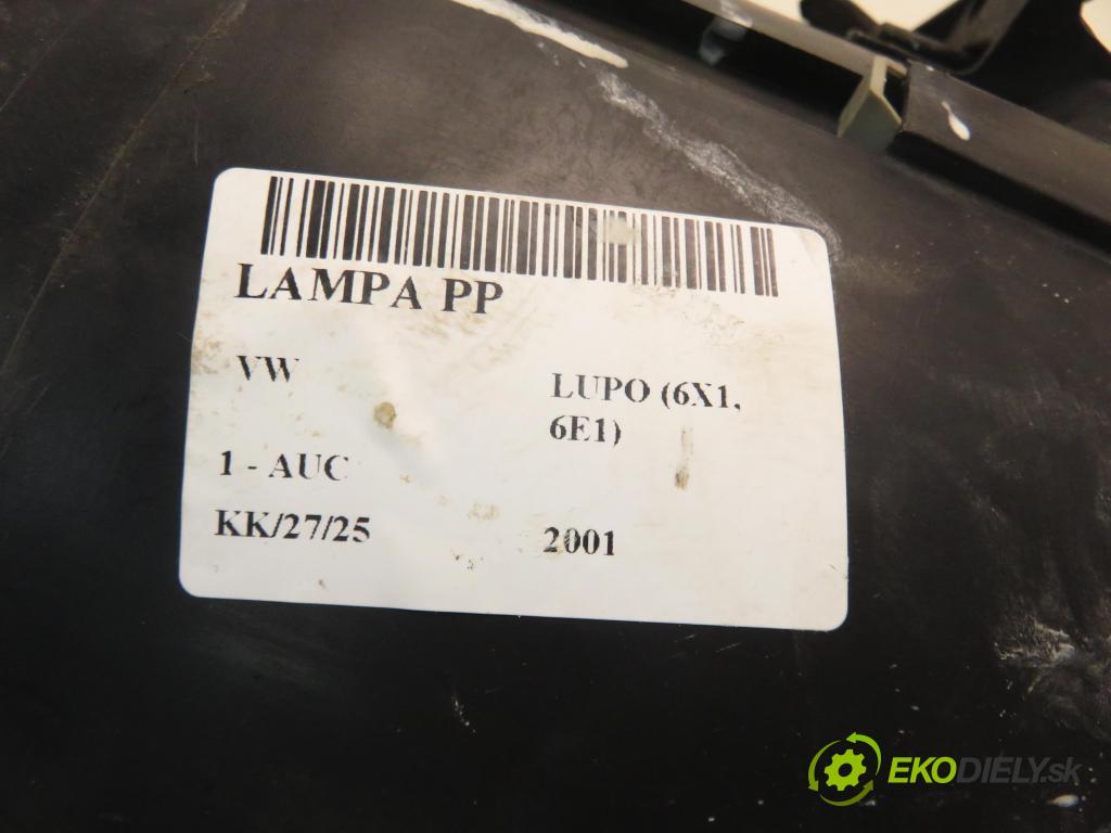 VW LUPO (6X1, 6E1) HB 2001 37,00 1 - AUC 999,00 Svetlo PP 6X1941001J ; 6X1941752J