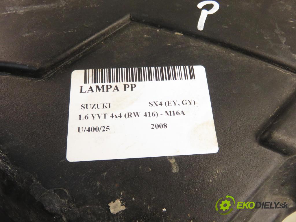 SUZUKI SX4 (EY, GY) CROSSOVER 2008 79,00 1.6 VVT 4x4 (RW 416) 107 - M16A 1586,00 Svetlo PP 10016684
