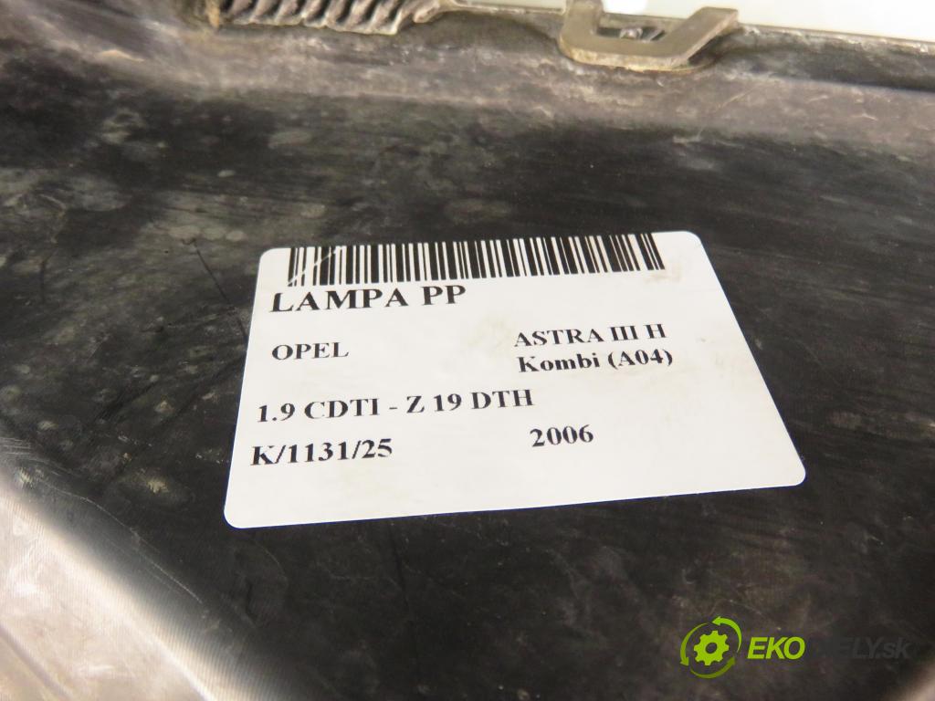 OPEL ASTRA H Kombi (A04) KOMBI 2006 110,00 1.9 CDTI - Z 19 DTH 1910,00 Svetlo PP 24451033RH