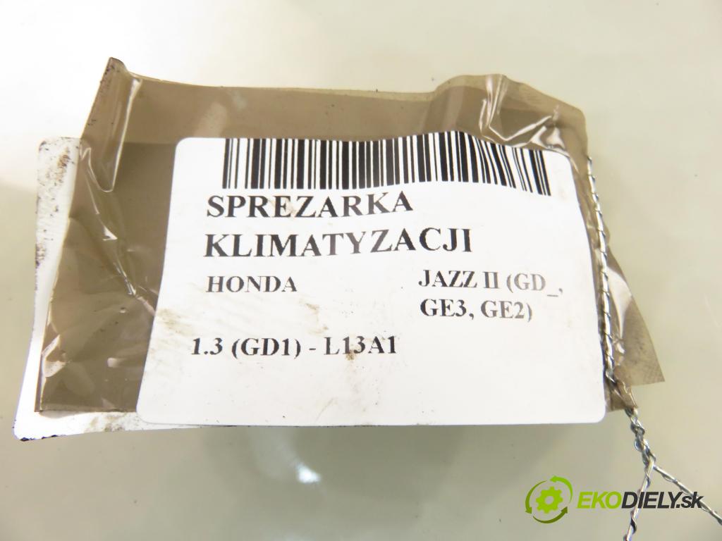 HONDA JAZZ II (GD_, GE3, GE2) HB 2004 61,00 1.3 (GD1) - L13A1 1339,00 KOMPRESOR: klimatizácie HS090R (Kompresor klimatizácie)