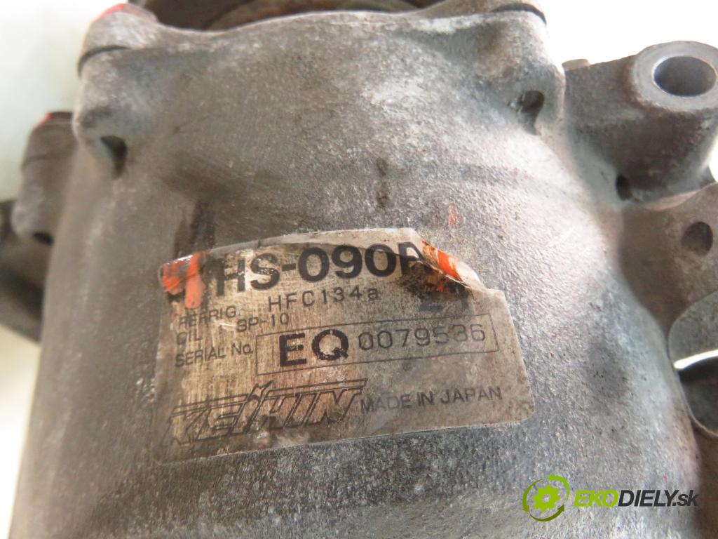 HONDA JAZZ II (GD_, GE3, GE2) HB 2004 61,00 1.3 (GD1) - L13A1 1339,00 KOMPRESOR: klimatizácie HS090R (Kompresor klimatizácie)