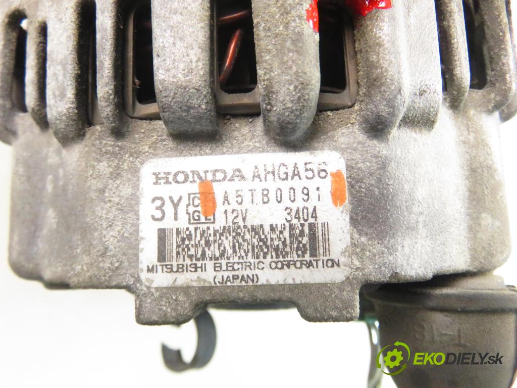 HONDA JAZZ II (GD_, GE3, GE2) HB 2004 61,00 1.3 (GD1) - L13A1 1339,00 Alternátor A5TB0091 (Alternátor)