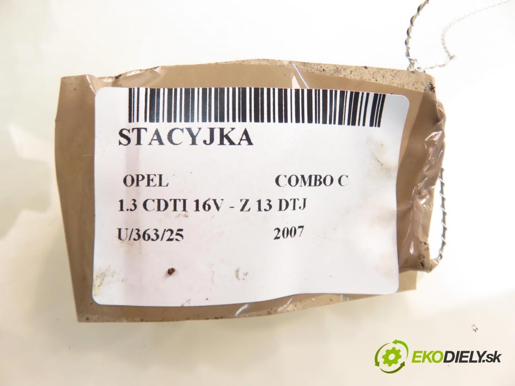 OPEL COMBO C FURGON 2007 55,00 1.3 CDTI 16V - Z 13 DTJ 1248,00 spinačka 90589313 (Spínacia skrinka)