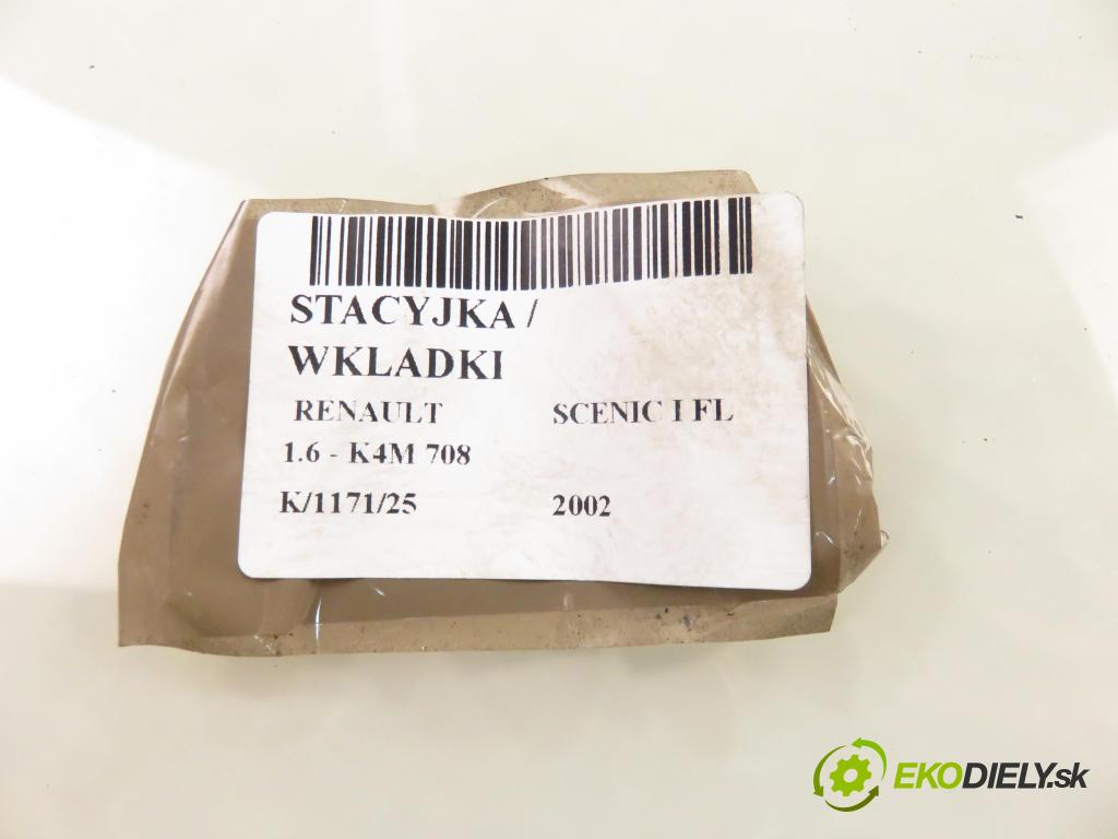 RENAULT SCENIC I (JA0/1_) MINIVAN 2002 0,00 1.6 - K4M 708 1598,00 spínačka / VLOŽKY 