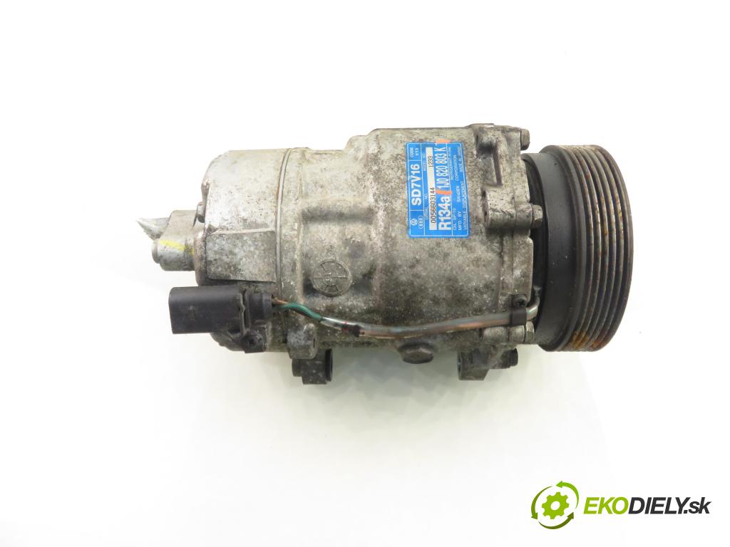 SEAT LEON (1M1) HB 2001 66,00 1.9 TDI 90 - ALH 1896,00 KOMPRESOR: klimatizácie 1J0820803K (Kompresor klimatizácie)