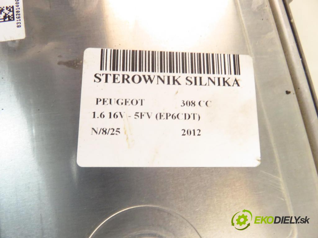 PEUGEOT 308 CC COUPE-CABRIO 2012 115,00 1.6 16V - 5FV (EP6CDT) 1598,00 Riadiaca jednotka Motor 9675495080 ; 0261S06472