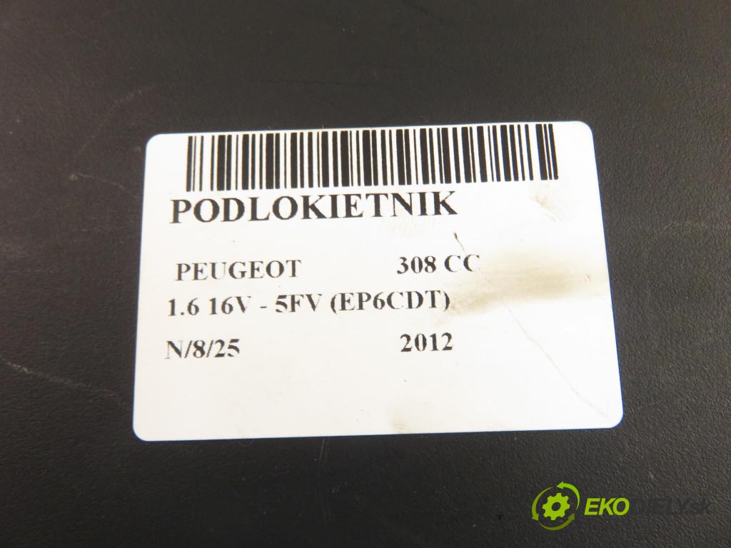 PEUGEOT 308 CC COUPE-CABRIO 2012 115,00 1.6 16V - 5FV (EP6CDT) 1598,00 Lakťová opierka 96587010ZD