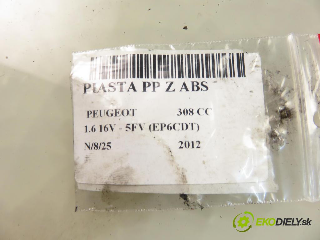 PEUGEOT 308 CC COUPE-CABRIO 2012 88,00 1.6 VTi 120 - 5FS (EP6C) 1598,00 náboj PP ABS 