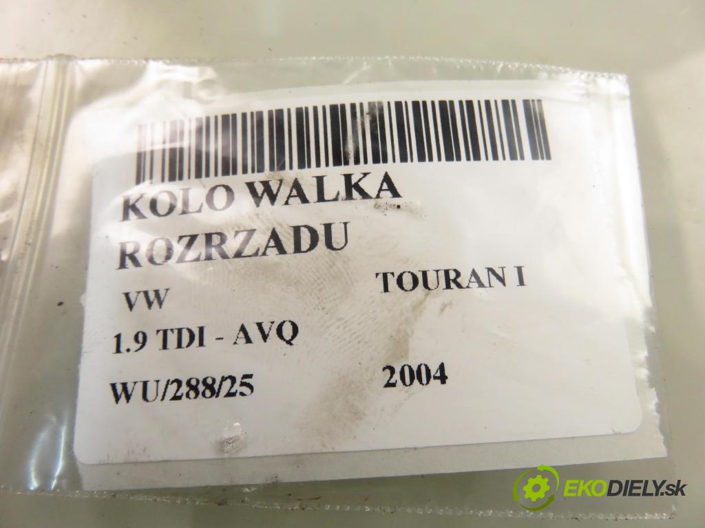 VW TOURAN (1T1, 1T2) MINIVAN 2004 74,00 1.9 TDI PD 100 - AVQ 1896,00 Koleso vačky Vačkový hriadeľ: 038109239D ; 038109111E