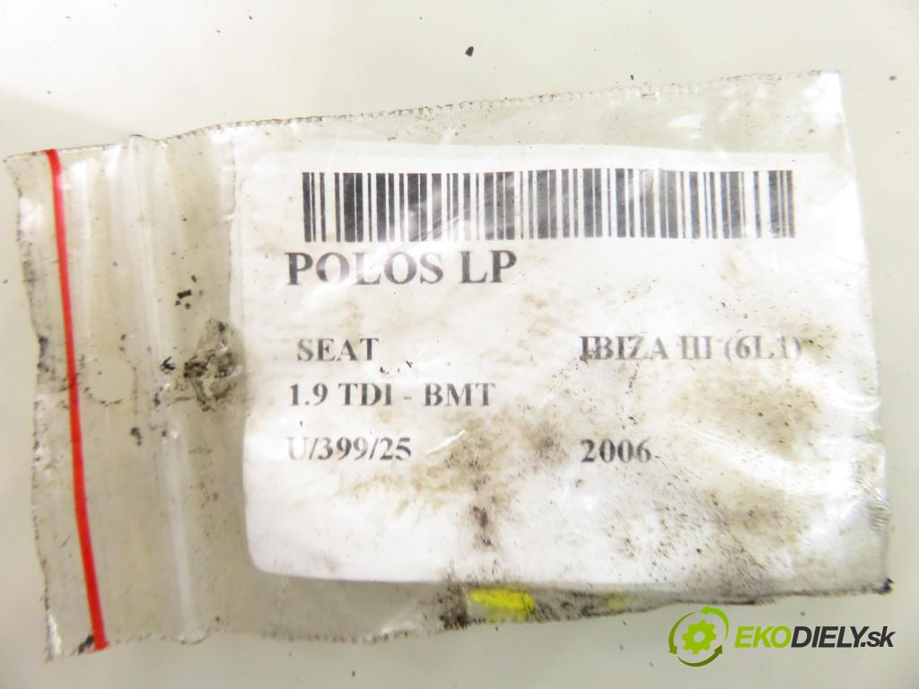 SEAT IBIZA III (6L1) HB 2006 74,00 1.9 TDI - AXR 1896,00 poloos LP 0001123012