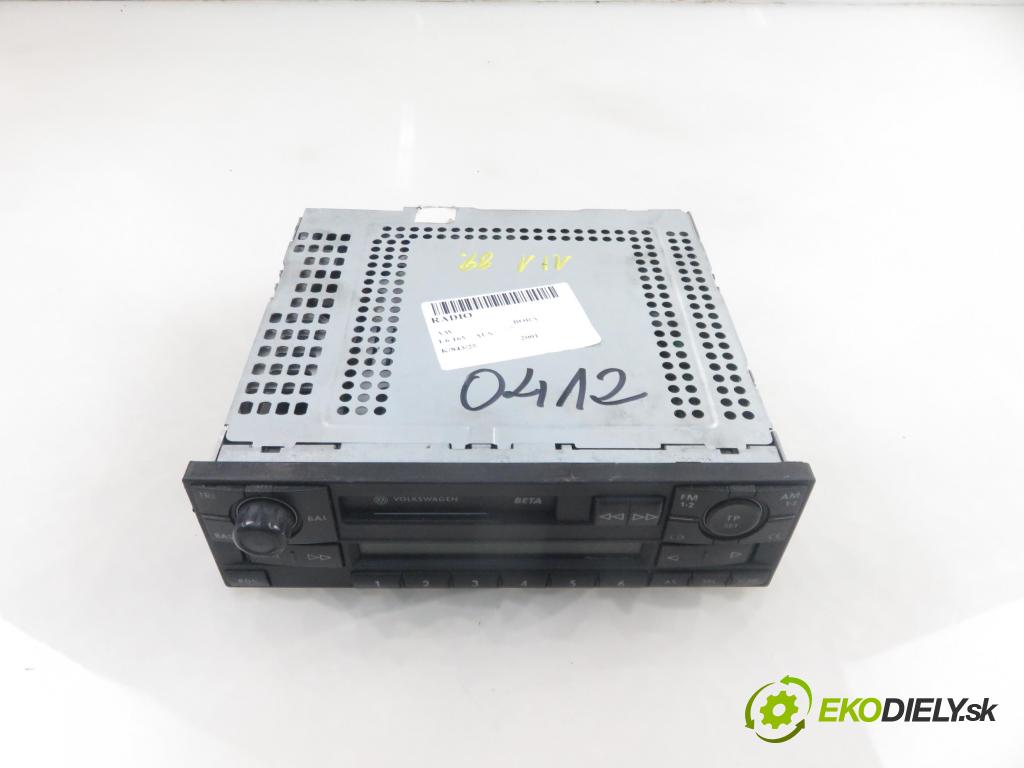 VW BORA (1J2) SEDAN 2001 77,00 1.6 16V - AUS 1598,00 RADIO Modul 1J0035152E