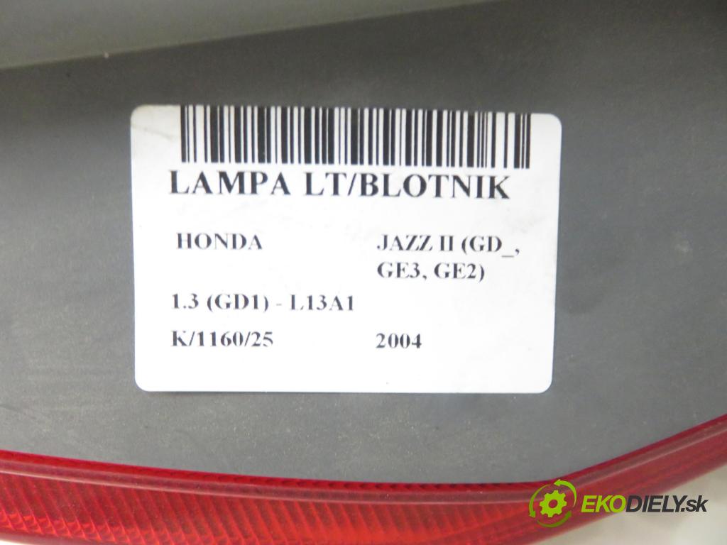 HONDA JAZZ II (GD_, GE3, GE2) HB 2004 61,00 1.3 (GD1) - L13A1 1339,00 světlo levé zadní