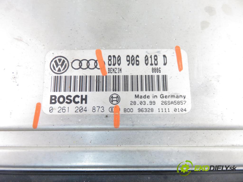 AUDI A4 Avant (8D5, B5) KOMBI 2000 92,00 1.8 - ARG 1781,00 Riadiaca jednotka Motor 8D0906018D ; 0261204873