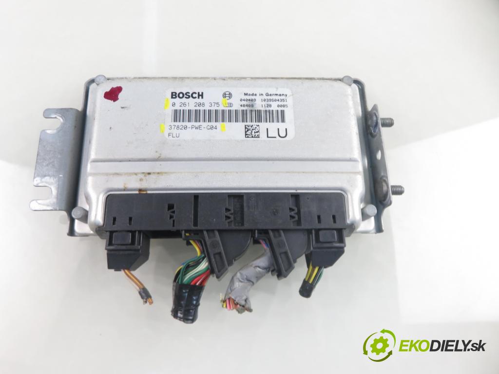 HONDA JAZZ II (GD_, GE3, GE2) HB 2004 61,00 1.3 (GD1) - L13A1 1339,00 Riadiaca jednotka Motor 37820PEWG04 ; 0261208375