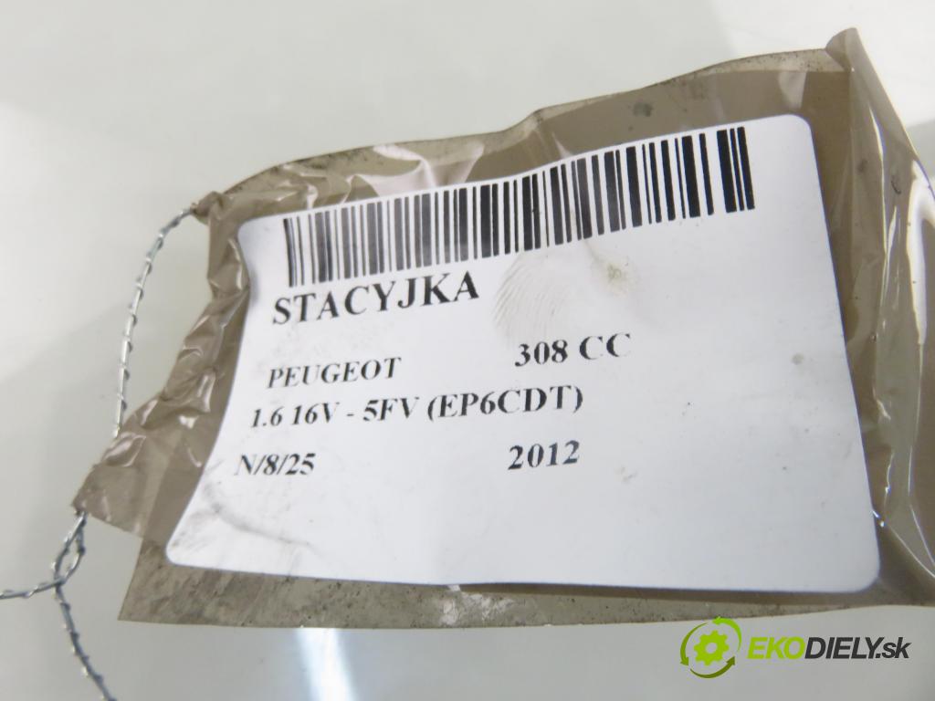 PEUGEOT 308 CC COUPE-CABRIO 2012 88,00 1.6 VTi 120 - 5FS (EP6C) 1598,00 spínačka 36410600 ; 9663123280 (Spínací skříňka)