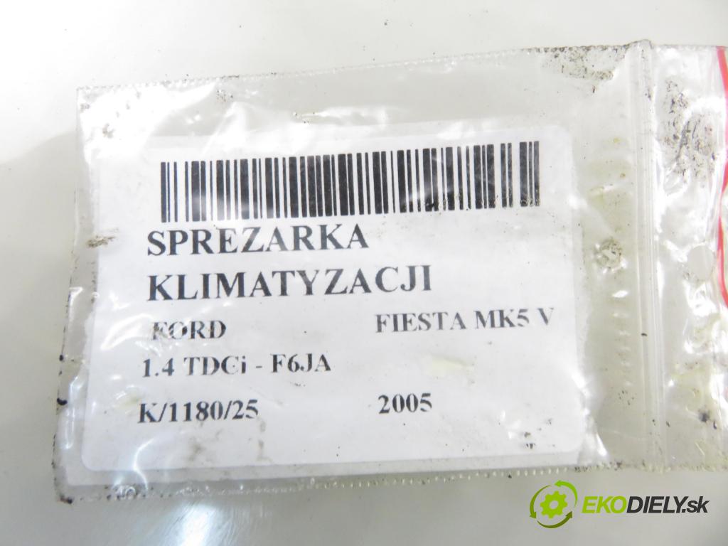 FORD FIESTA V (JH_, JD_) HB 2005 50,00 1.4 TDCi 8V 68 - F6JA 1399,00 KOMPRESOR: klimatizácie 2S6119D629AE (Kompresor klimatizácie)